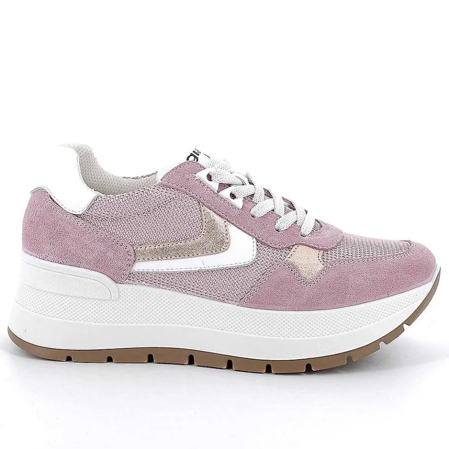 Woman Igi&Co Wedges-Pink-Chiffon Women'S Wedge Sneakers