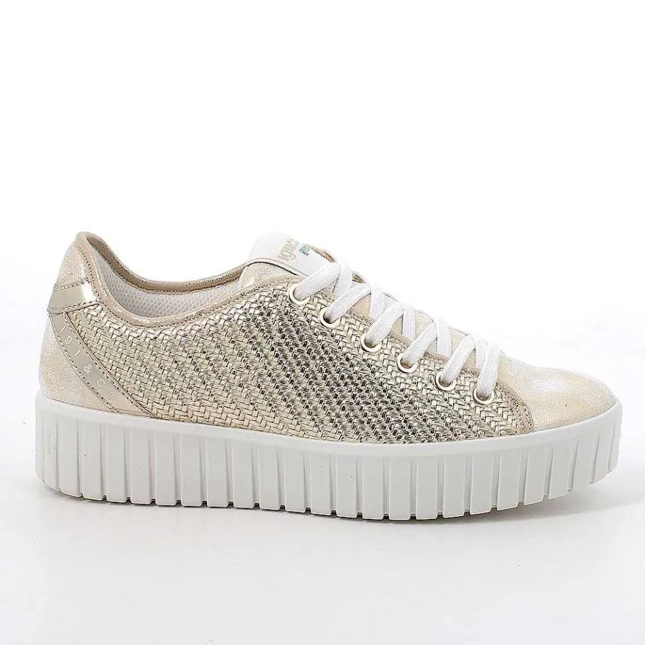 Woman Igi&Co Eco-Sustainable Shoes-Platinum Women'S Sneakers