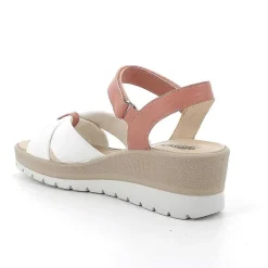 Woman Igi&Co Wedges-Powder-White Women'S Wedge Sandals