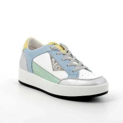 Woman Igi&Co Sneakers-Silver-White Women'S Leather Sneakers