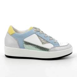 Woman Igi&Co Sneakers-Silver-White Women'S Leather Sneakers