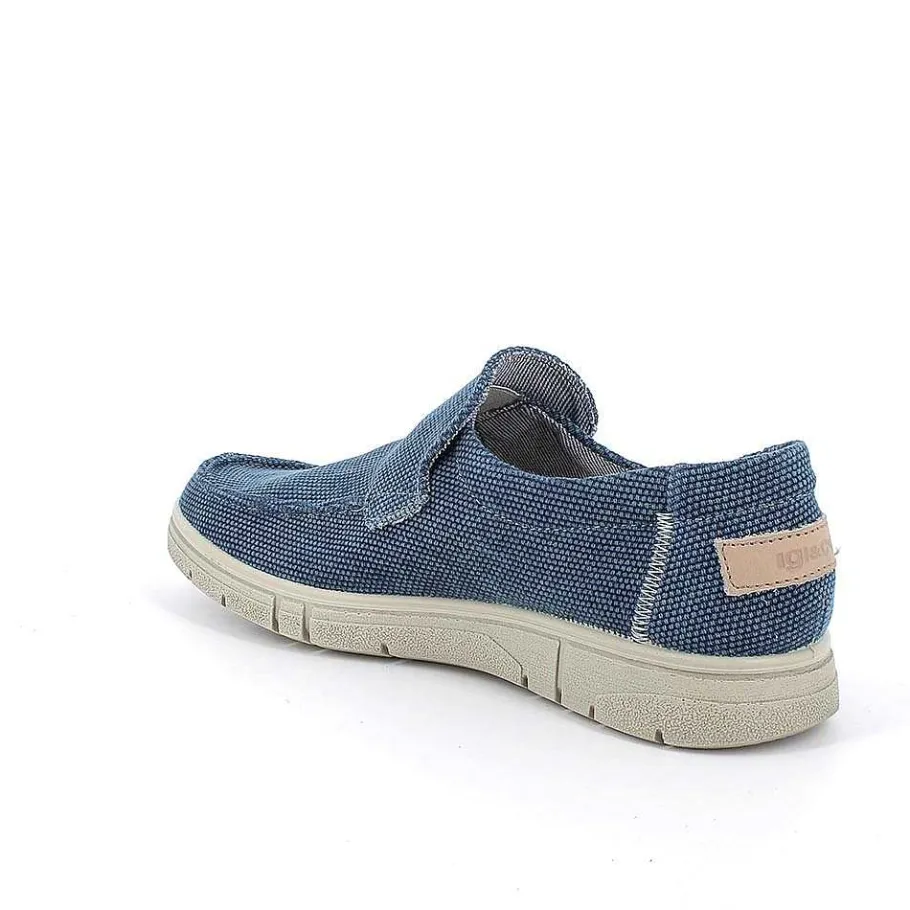 Man Igi&Co Moccasins And Flat Shoes-Slip On Men'S Jeans