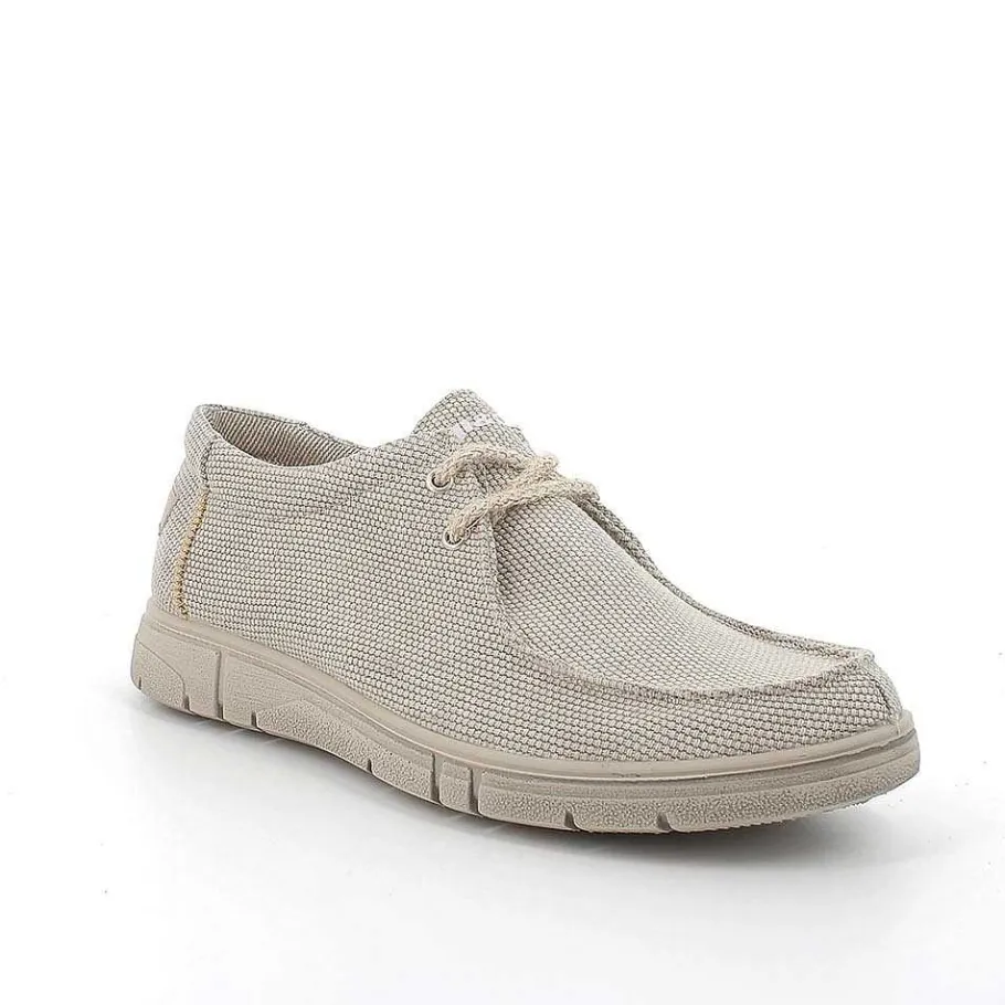 Man Igi&Co Moccasins And Flat Shoes-Taupe Men'S Shoes