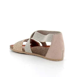 Woman Igi&Co Sandals And Flip Flops-Taupe Women'S Leather Sandals