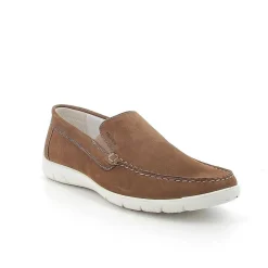 Man Igi&Co Moccasins And Flat Shoes-Tobacco Men'S Leather Loafers