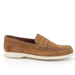 Man Igi&Co Moccasins And Flat Shoes-Tobacco Men'S Leather Loafers
