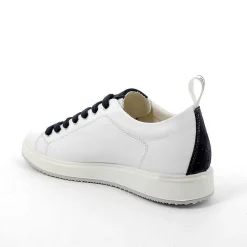 Man Igi&Co Sneakers-White Men'S Leather Sneakers