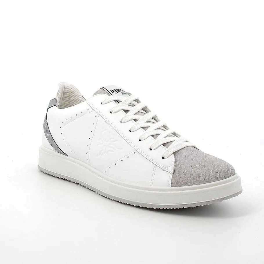 Man Igi&Co Sneakers-White Men'S Sneakers