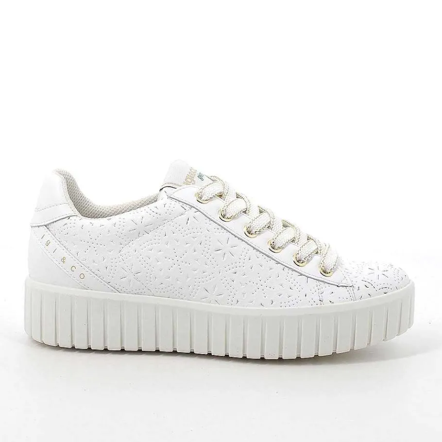 Woman Igi&Co Eco-Sustainable Shoes-White Women'S Sneakers