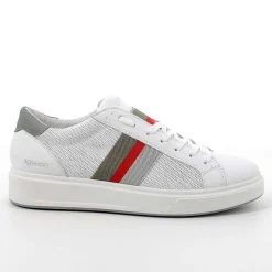 Man Igi&Co Sneakers-White-Sage Men'S Leather Sneakers