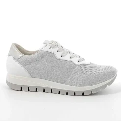 Woman Igi&Co Sneakers-White-Silver Women'S Sneakers