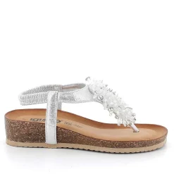 Woman Igi&Co Sandals And Flip Flops-Women'S Flip Flop Sandals Silver