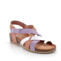 Woman Igi&Co Sandals And Flip Flops-Women'S Leather Flip Flop Sandals Phard-Lilac