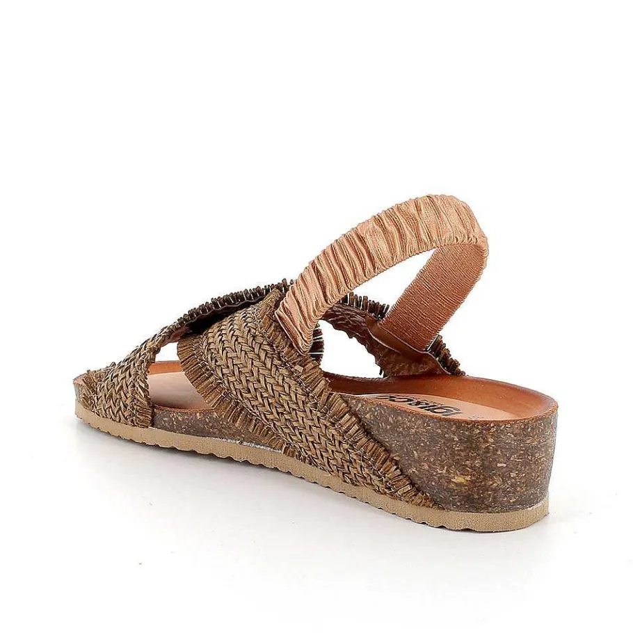 Woman Igi&Co Sandals And Flip Flops-Women'S Leather Sandals Powder