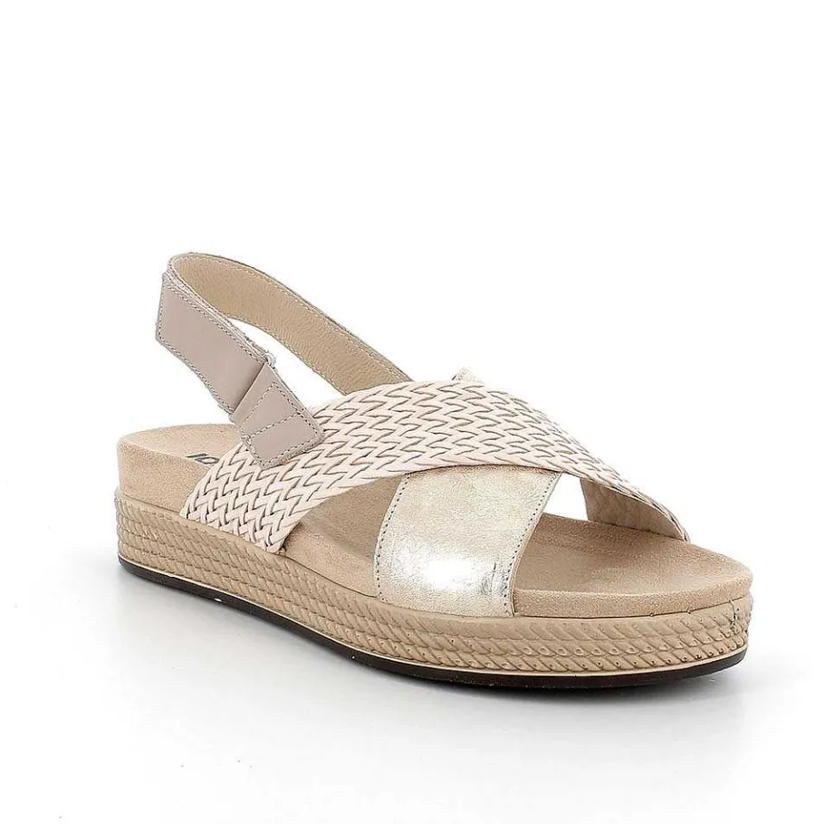 Woman Igi&Co Sandals And Flip Flops-Women'S Leather Sandals Sand