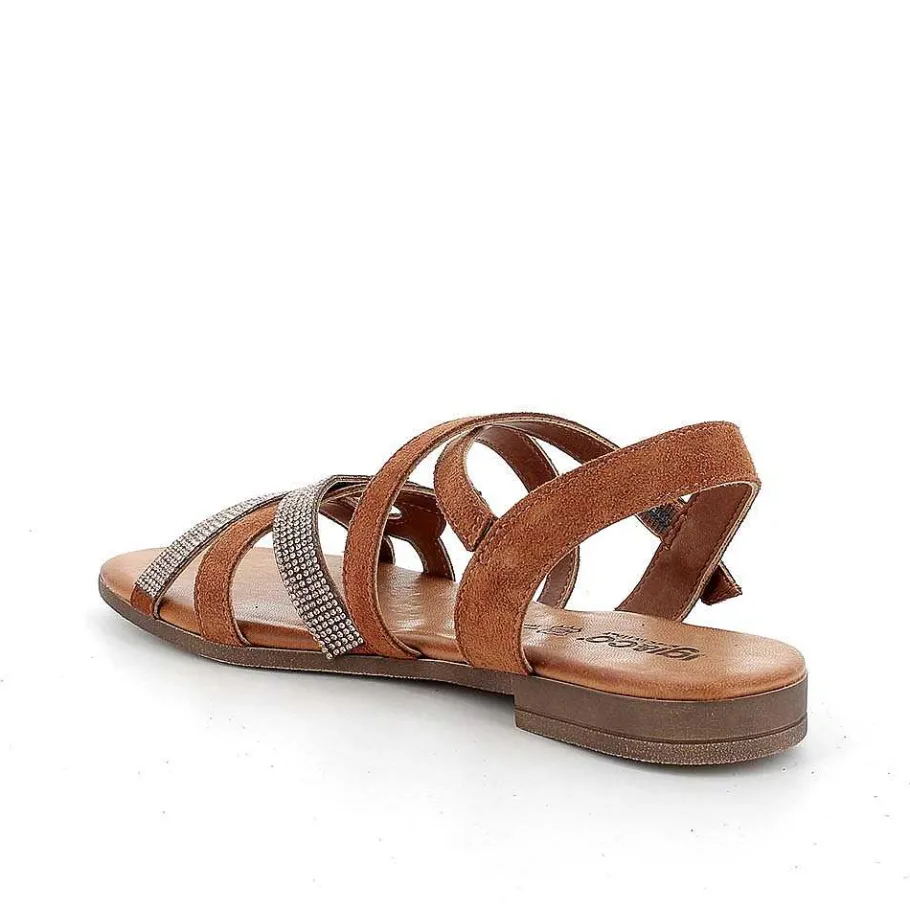 Woman Igi&Co Sandals And Flip Flops-Women'S Leather Sandals Tan