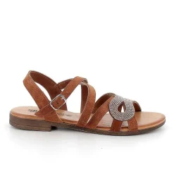 Woman Igi&Co Sandals And Flip Flops-Women'S Leather Sandals Tan
