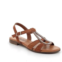 Woman Igi&Co Sandals And Flip Flops-Women'S Leather Sandals Tan