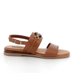 Woman Igi&Co Sandals And Flip Flops-Women'S Leather Sandals Tan