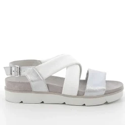 Woman Igi&Co Sandals And Flip Flops-Women'S Sandals Silver-White