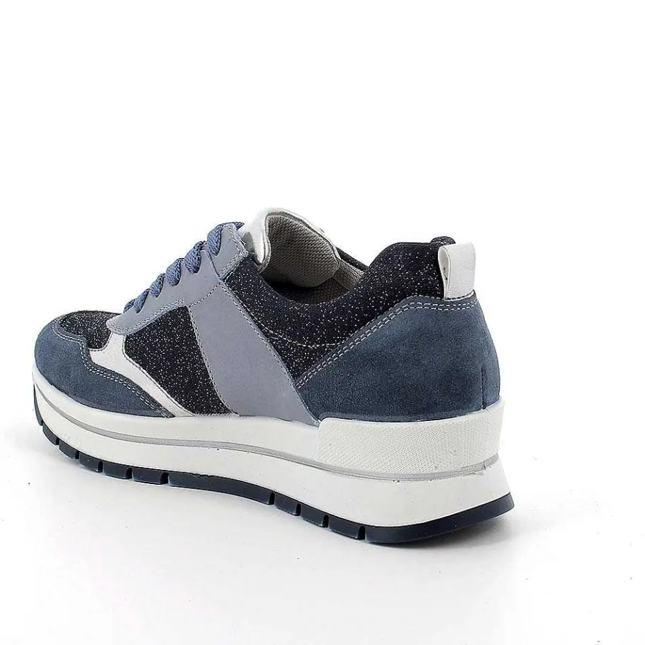 Woman Igi&Co Sneakers-Women'S Sneakers Jeans-Blue