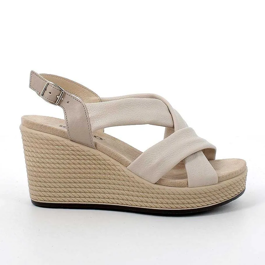 Woman Igi&Co Wedges-Women'S Wedge Sandals Sand
