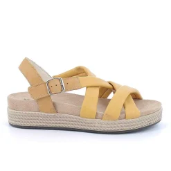 Woman Igi&Co Sandals And Flip Flops-Yellow Women'S Sandals